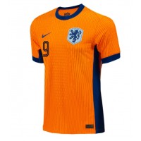 Camisa de time de futebol Holanda Wout Weghorst #9 Replicas 1º Equipamento Europeu 2024 Manga Curta